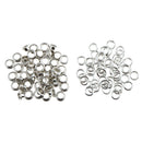 100x Mixed Grommets Eyelets Buckle Rivet With Washers Scrapbooking DIY Craft