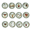 Zodiac Sign Snap Button Sewing Crafts Snappers DIY Crafts Fastener 12pcs