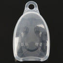 Black PVC Swimmer Swimming Nose Clip Ear Plug + Clear Case Unisex Q8T7