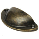 Drawer handles Handle for Cabinet Kitchen Retro dark bronze P2Z5