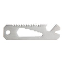 6 in 1 EDC Pocket Survival Tool Camping Screwdriver Bottle Opener Ruler A