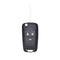 lip Folding 3 Button Flip Remote Key Shell Case Cover Fob for Chevrolet Cruze