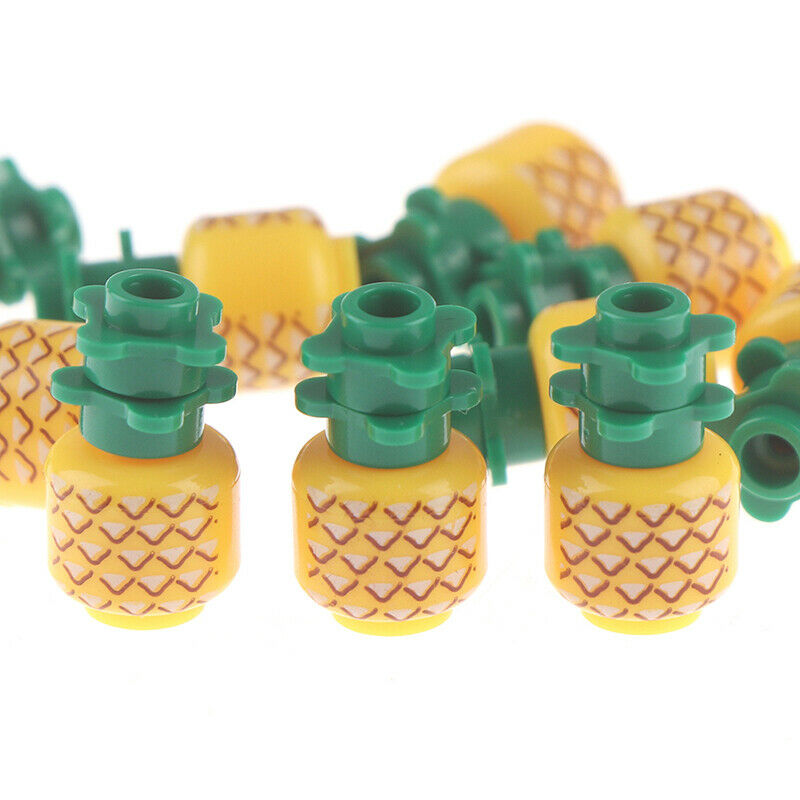 10Pcs/set Parts Pineapple Toys for Accessories Parts Building To_