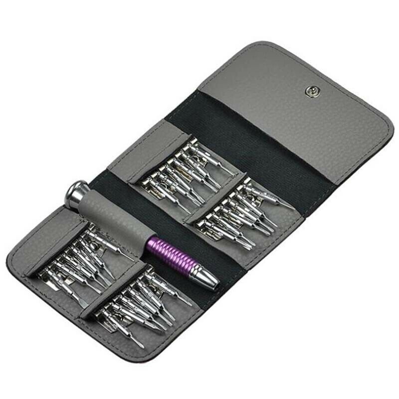 25 in 1 Screwdriver Set Opening Portable Precision Opening Repair Wallet To E8B5