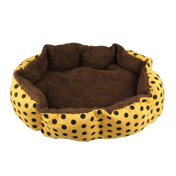 Soft Flannel Pet Dog Puppy Cat Warm Bed House Plush Cozy Nest Mat Pad #gib