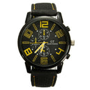 Grand Touring Bracelet Watch Man Quartz Analog Silicone Quartz Wrist Watch  O8I3