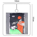 Waterproof Mexican Cutting Hair Haircut Barber Cape Hairdressing Apron Wrap G Kw