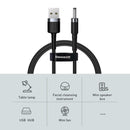 Baseus USB to DC 3.5mm Power Cable Charging Adapter Connector Cord for HUB Fan