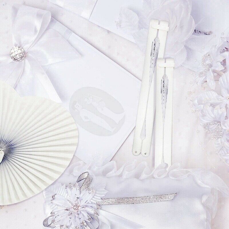 50Pcs Pocket Paper Fans Folding Handheld Fan Heart Shape For Wedding Party  V8P8