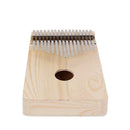 17 Keys Kalimba Wooden Thumb Finger Piano Traditional Finger Musical Instrument