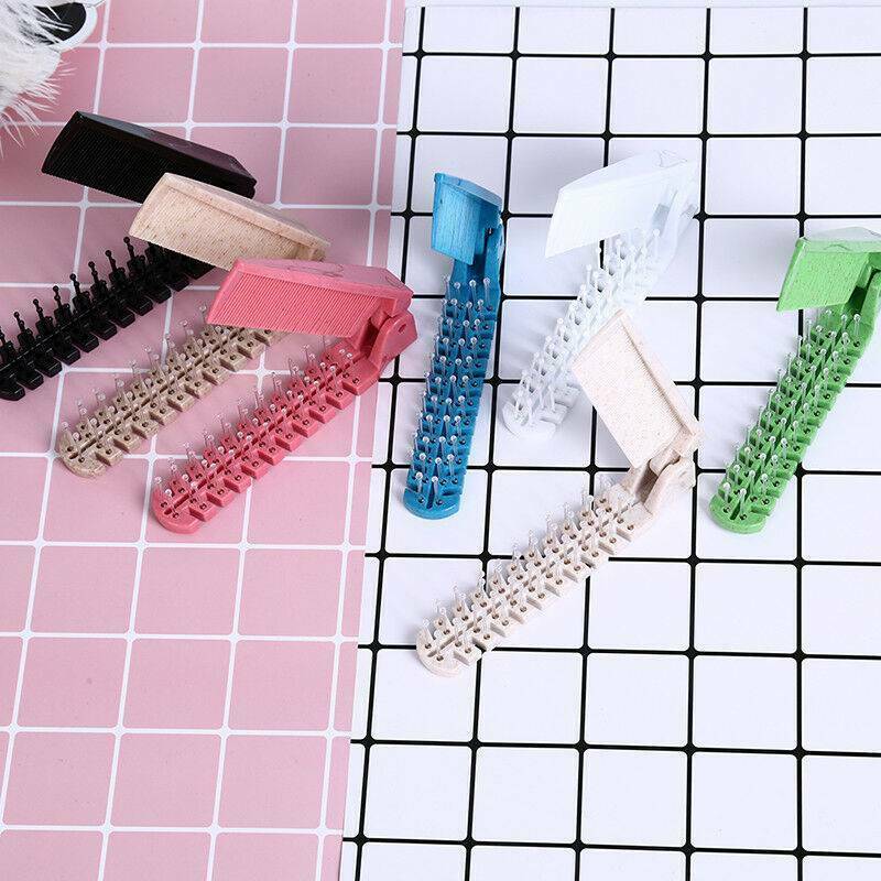 Travel Mini Hair Comb Brush Foldable Massage Hair Comb Anti-static