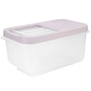 Plastic Rice Bucket 10Kg Moisture-Proof Kitchen Transparent Rice Cabinet St X1J4