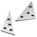Angle Block Set 30-60-90&45-45-90 Precision+/-20 Seconds,Angle Block Ruler