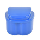Denture Box Container Tooth Storage Case False Teeth Rinsing Basket DentalCa JR