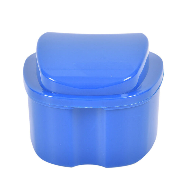 Denture Box Container Tooth Storage Case False Teeth Rinsing Basket DentalCa JR