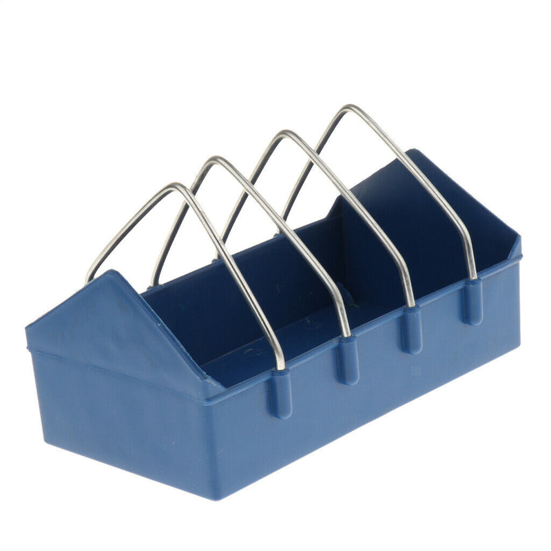 Pigeon Bird Feeding Dish Feeder Bowl Drinking Cup Parrots Cage Feed Box