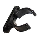 Black 38MM Nylon Boat Hook Kayak Paddle Holder Split Clip Paddle Rod Keeper