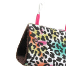 Pet Bird Parrot Budgie Hammock Cage Hut Tent Bed Hanging Cave Bed Leopard S