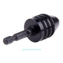 0.6-8mm Keyless Drill Chuck Screwdriver Impact Driver Adaptor Hex Drill Tool