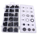 125PCS 18Size Auto Rubber Grommet Assortment Sealing Gasket O-ring Kit Car Truck