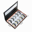False Eyelash Plastic Storage Box Case Makeup Cosmetic Case For 5 Pcs Eyela S8J3