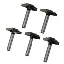 1/4Inch Shank Finger Glue Joint Router Bit with 43mm Total Length 8.5x10mm