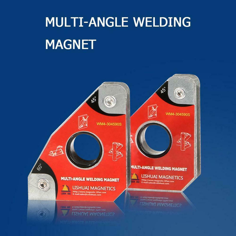 2pcs Multi-angle Nd-Fe-B Magnetic Welding Holder Welder Fixture Magnet Clip