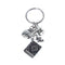 Halloween Key Ring Pumpkin Spell Book Witch Alloy Popular New Key Chain Z3I J1N9