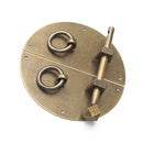 Brass Hardware Cabinet Door Face Plate Handle copper Pull Chinese Furniture