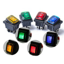4pcs 4 Pin 2 Position Rocker Toggle Switch Waterproof High Quality
