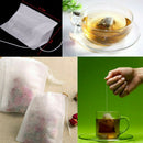 Disposable Drawstring Seal Filter Empty Paper Tea Bags Coaster(Set of 200) W6L3