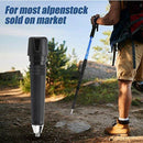 Camping Hiking Stick Tip End Cane Rod Crutch Climbing Stick Trekking Pole FT