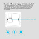 300Mbps Room Wireless In-Wall WIFI Access Point Router AP POE Power Supply 2.4GH