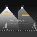 16LED Solar Human Motion Sensor Wall Light Outdoor Waterproof Safety Lamp