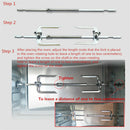 1pc Electric BBQ Rotisserie Grill Roast Rod Spit Universal Kit Motor Meat Skewer