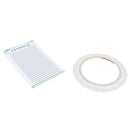 10 pieces 2mm Makeup Eyelash Storage Sticky False Eyelash Paper Card Rol OZ