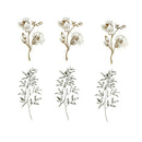 60pcs native flower gilding stickers decoration diy diary planner scrapbookingLJ