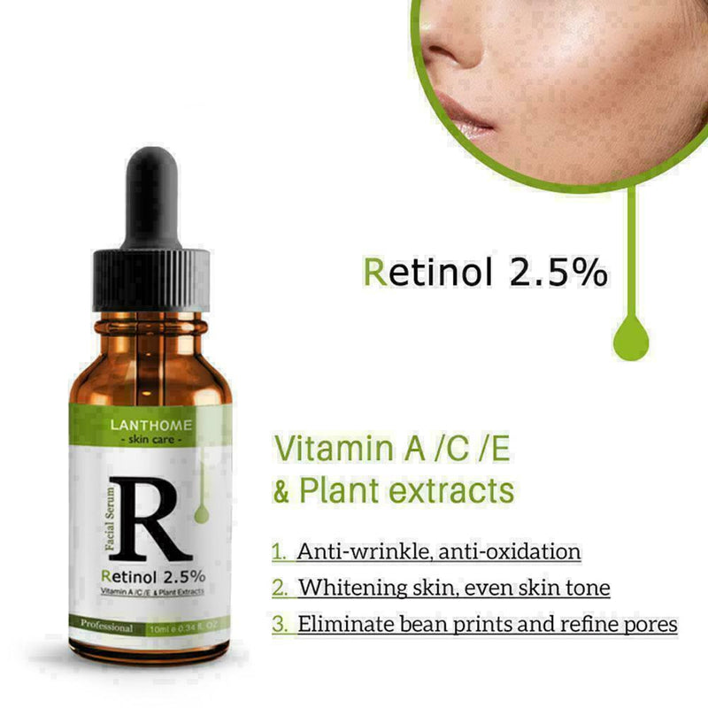 Retinol Foil Essence Oil Face Lift Whitening Moisturizing Anti-Age Serum Fa R4R2