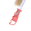 Heavy Duty Spid Wire Hand Brush Steel Bristles Rust Paint Removal Ew