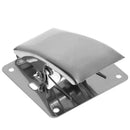 Stainless Steel Fish Tail Clip Cleaning Clamp w/ Mounting Base Fishing Ta A