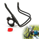 Black Universal Motorcycl Bike Handlebar Drink Cup Holder Beverage Water Bottles