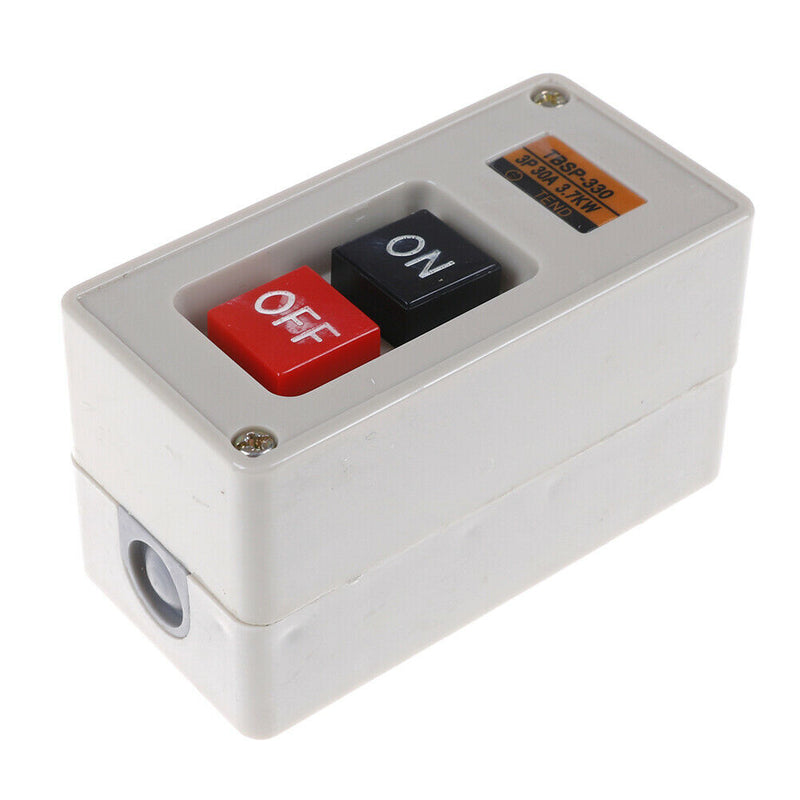 TBSP-330 3 phase 3.7Kw 30A power push button switch station on/off lock tend SE