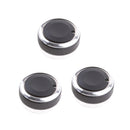 3pcs Air Conditioner A/C Switch Panel Control Knob Car Accessories For Focus