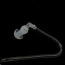 3.5mm In-Ear Air Tube Anti-radiation Earphone Microphone Headphone White
