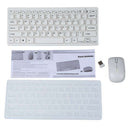 2.4GHz Ultrathin Wireless Desktop Keyboard & Mouse