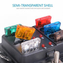 100Pcs Standard Auto Car Assorted Blade Fuse Sets Assortment Kits 2A-35A W/ Box
