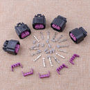 5pcs Flex Fuel Sensor Connector Fit for GM E85 Plastic Housing Sensors