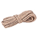4M 6mm Jute String Twine Twisted Hessian Burlap Hemp Cord Rope Brown Hot3~