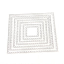 Square frame Metal DIY Cut Die Stencil Scrapbook Album Paper Card EmbossCraft  Z