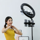 Selfie Ring Fill Light 10in Dimmable Camera Phone 26CM Ring Lamp With Tripod Gw